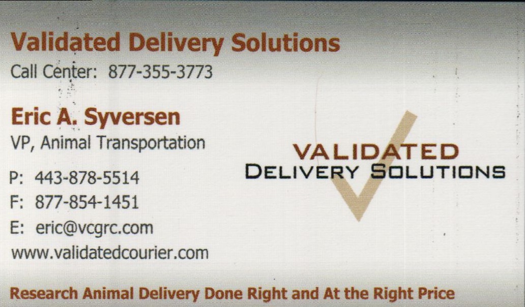 Eric A. Syversen's business card